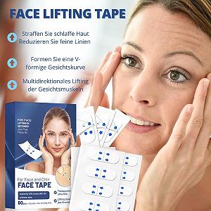 Набор лент для подтяжки лица, 120 шт., невидимая лента от морщин для V-образного лица synthetic.ua - Фото 1