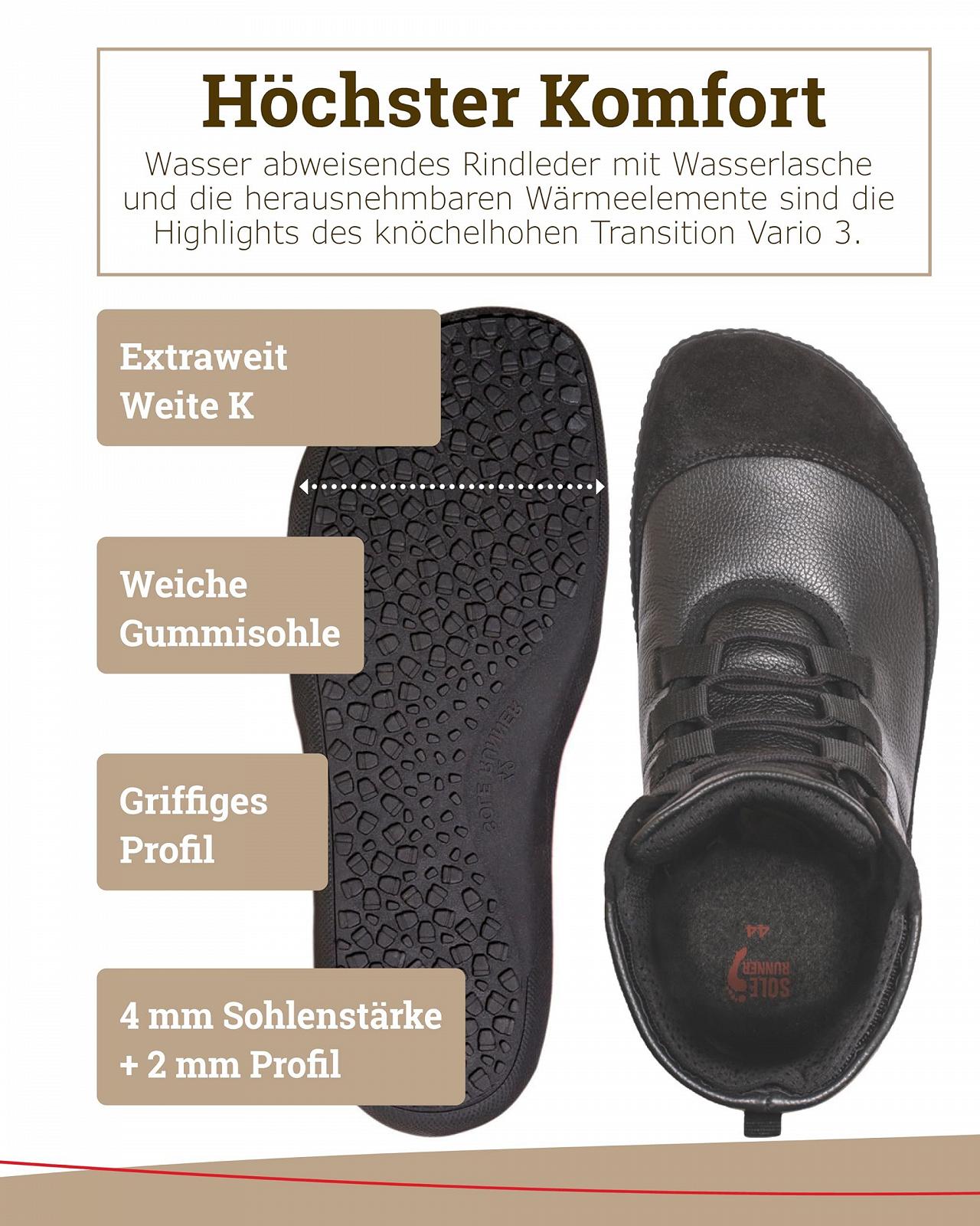 Черевики Chukka Sole Runner Unisex Transition Vario 3 Шкіряні, фото №3