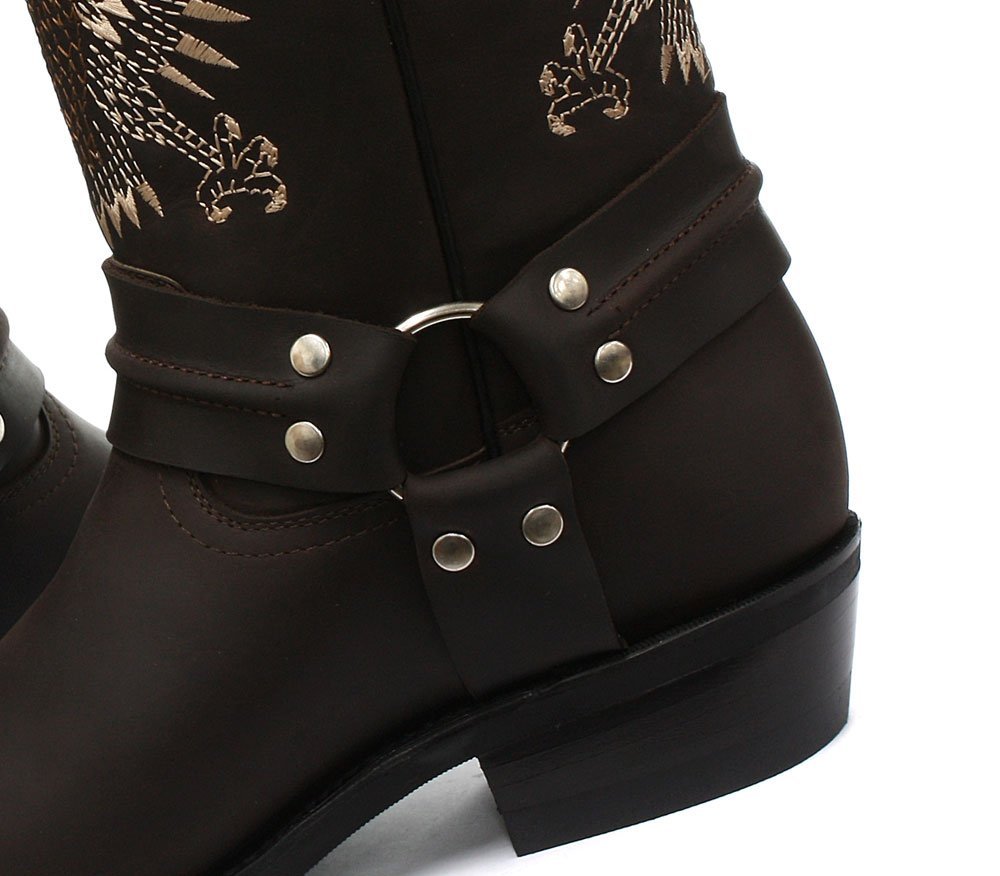 Кожаные Ботинки на шнуровке, фото №5