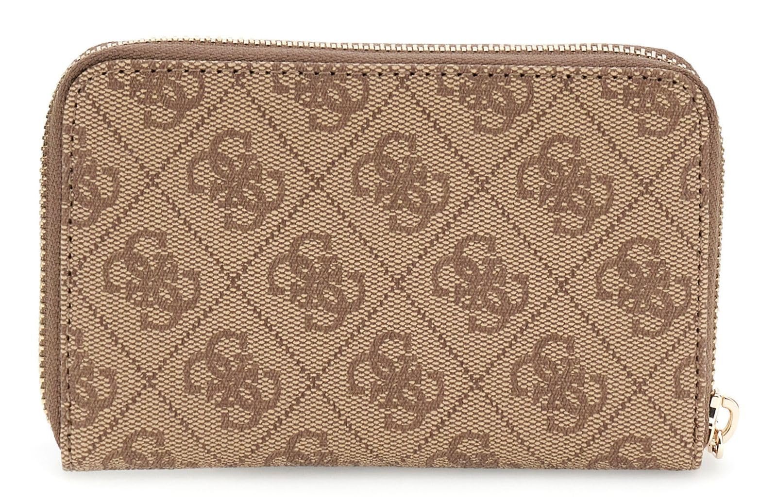 Гаманець GUESS Laurel II SLG Medium Zip Around Latte Logo, фото №3