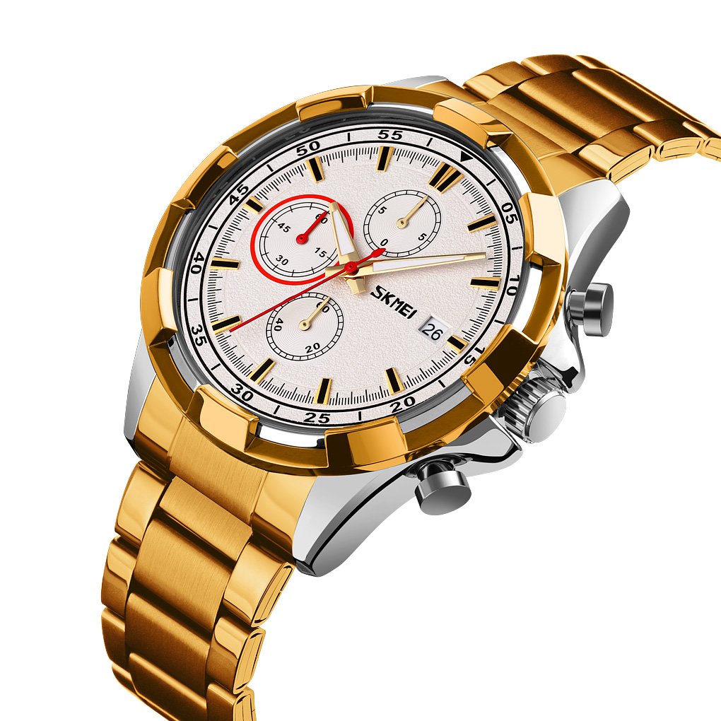 Годинник Skmei 9192GD Gold, фото №2