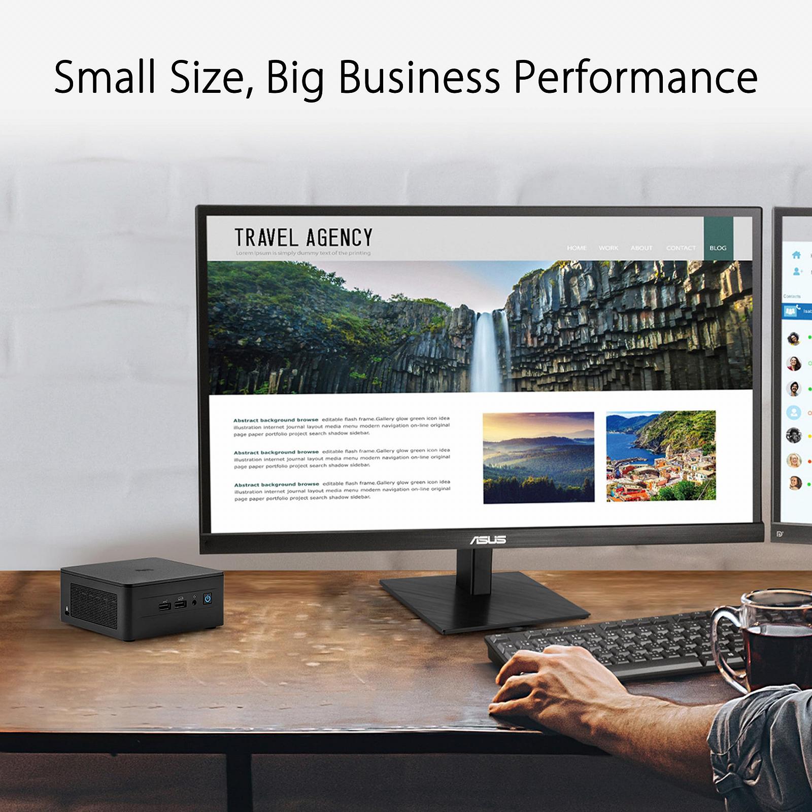 ASUS Комплект NUC 12 Pro Slim RNUC12WSKI500000I Intel Core i5 1240 Intel Iris XE, фото №5