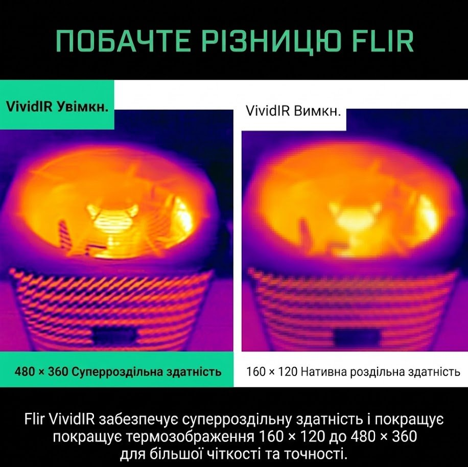 Тепловизионная камера FLIR ONE Edge Pro Чёрный, фото №3