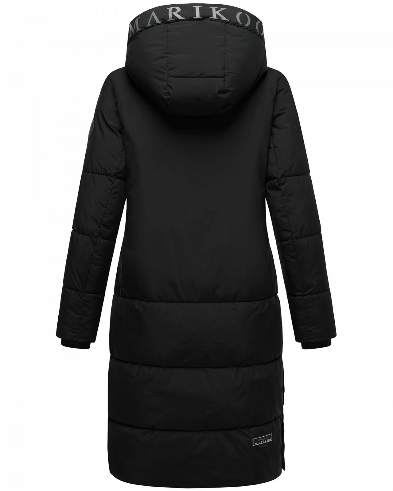 Пальто зимнее MARIKOO Laryaa XVI Женское Теплое стеганое Длинное со съемным капюшоном, фото №3 Пальто зимнее MARIKOO Laryaa XVI Женское Теплое стеганое Длинное со съемным капюшоном, фото №3