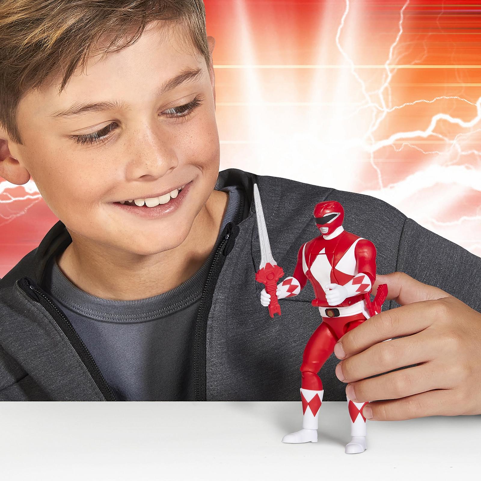 Фигурка Power Rangers Mighty Morphin Red Ranger Car Morphin, фото №5