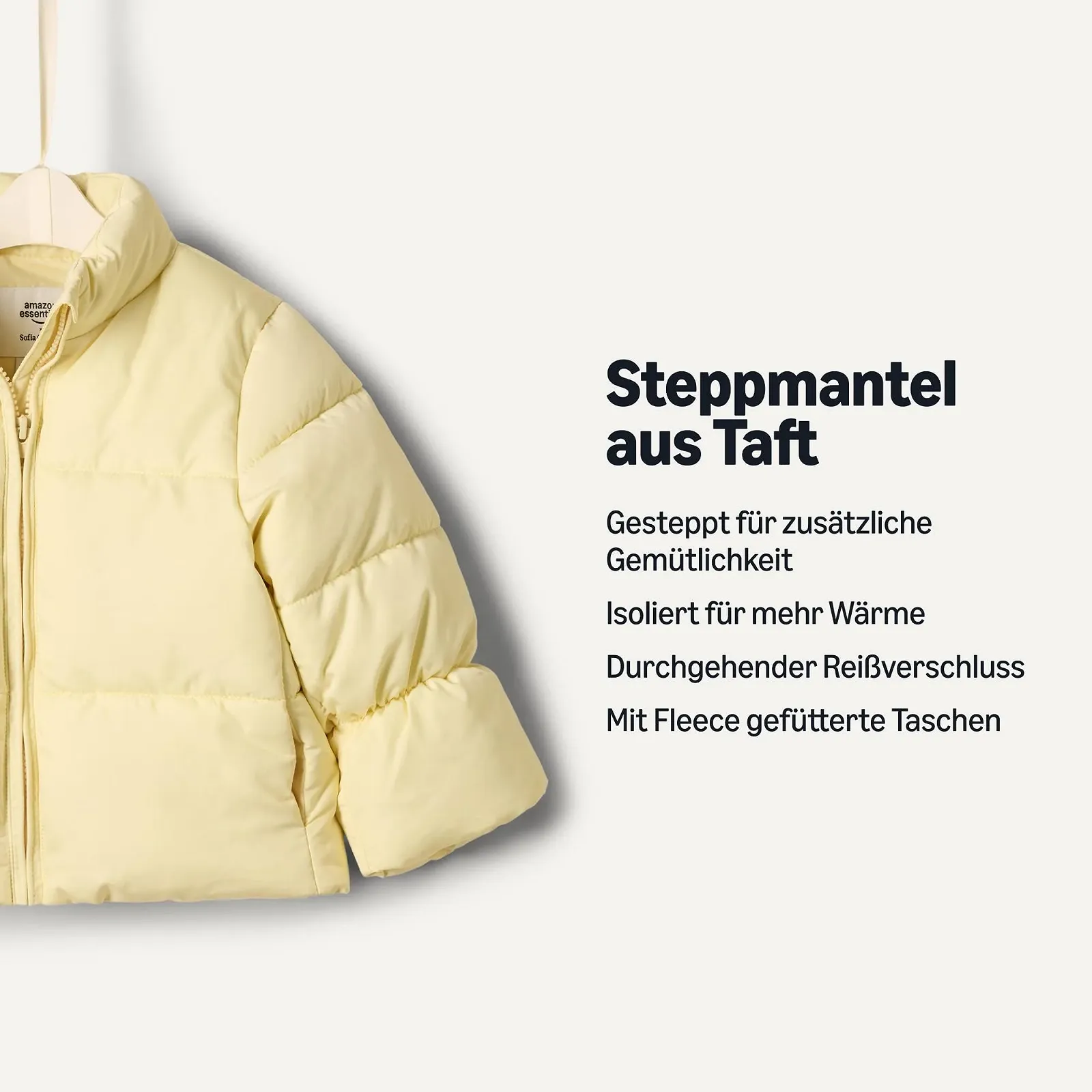 Стёганая куртка Amazon Essentials x Sofia Grainge для девочек, фото №3