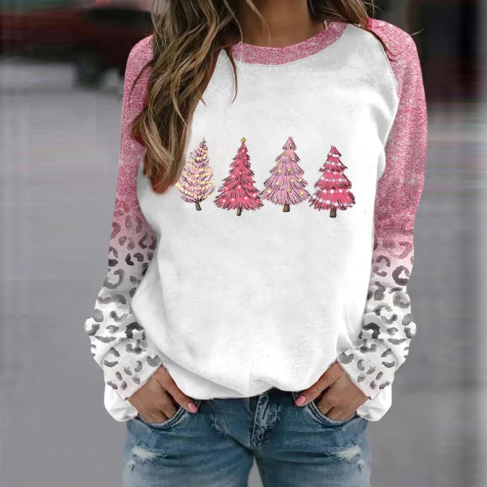 Жіноча Толстовка Різдвяний Светр Смішний Принт, фото №2 Жіноча Толстовка Різдвяний Светр Смішний Принт, фото №2