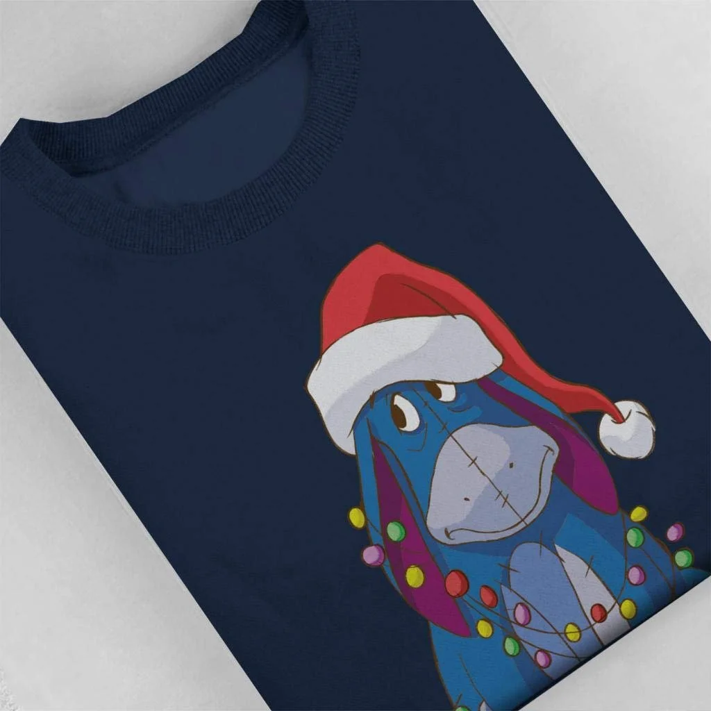 Женская Толстовка Disney Eeyore Tangled In Festive Lights, фото №4