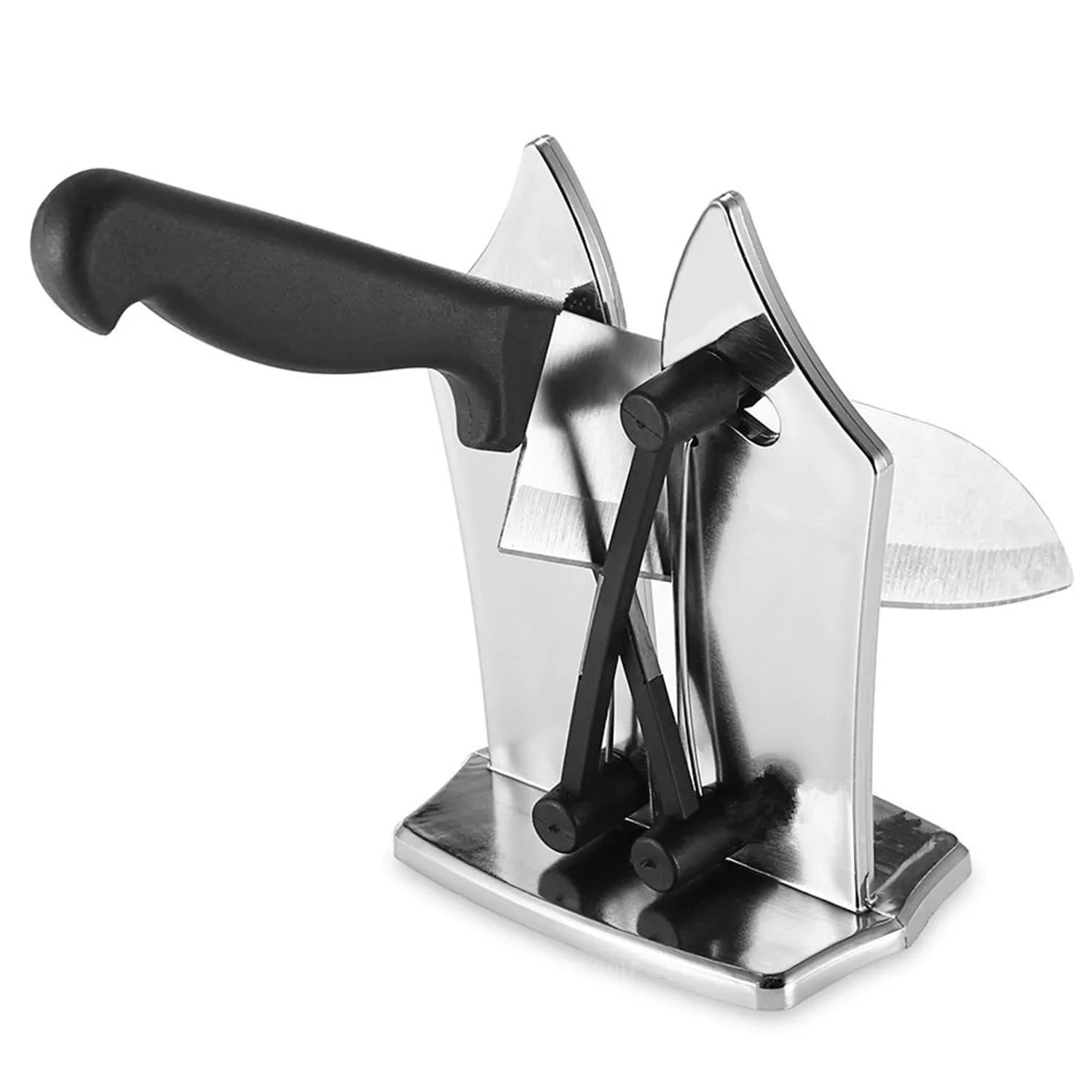 Точило для ножів ручна 183 г Залізна Срібляста, фото №1