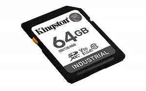 Карта пам'яті Kingston Industrial SDXC 64GB Class 10 UHS-I U3 V30 A1 pSCL synthetic.ua - Фото 1