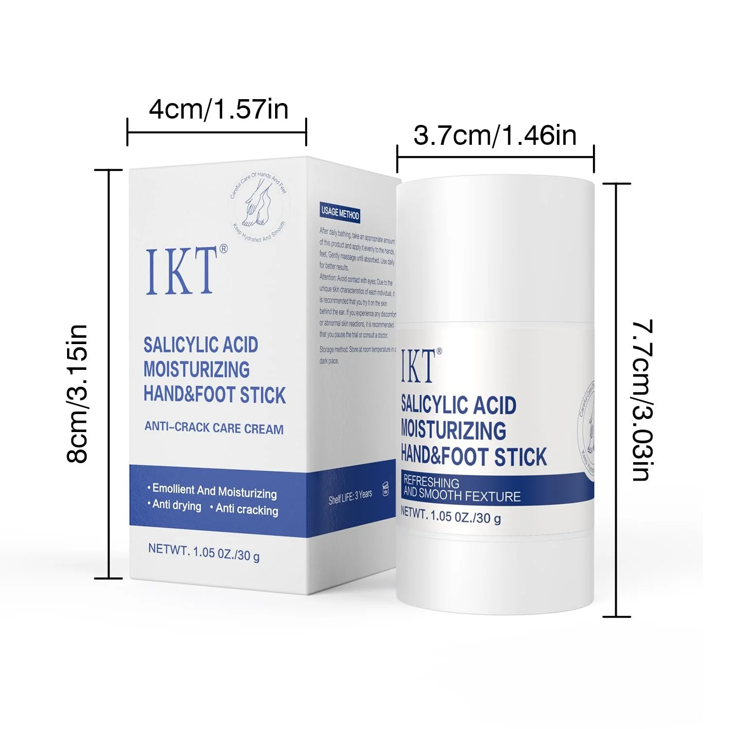 Бальзам для ног восстанавливающий в форме стика для пяток 30 мл, фото №7