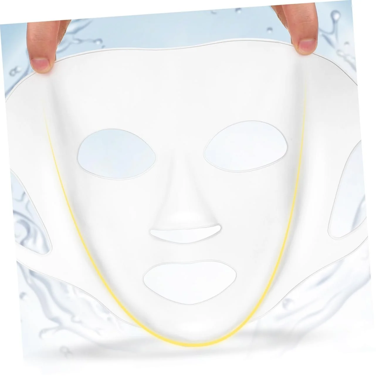 Силіконова маска-чохол для зволожуючих масок PACKOVE, 3 шт., прозора, фото №5