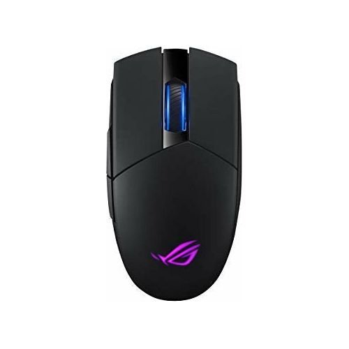 Бездротова миша ASUS ROG Strix Impact II Wireless  / радиоканал 2.4 ГГц  / 16000 DPI / 5 кнопок /  Black, фото №1