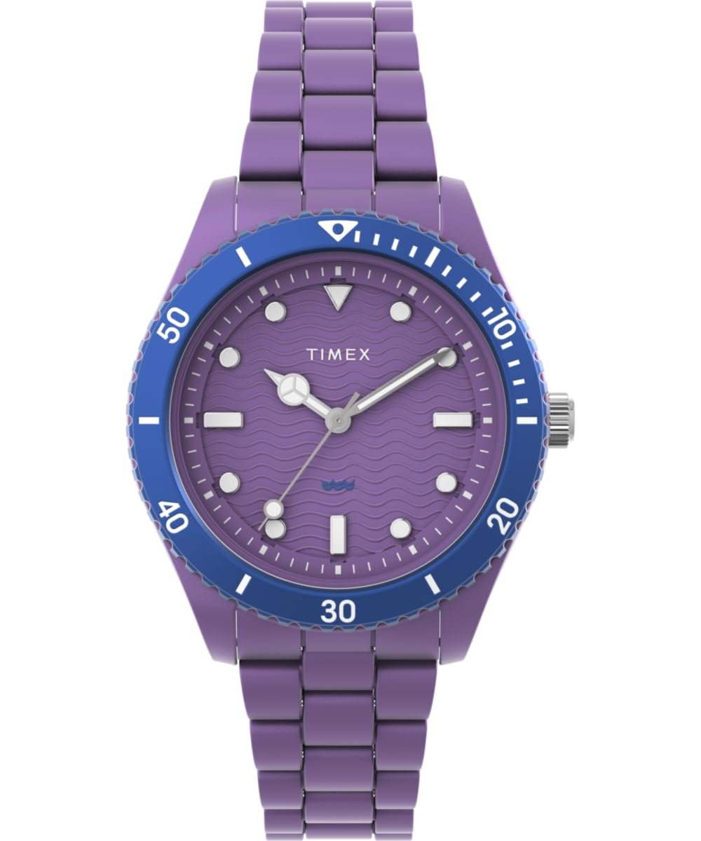 Годинник Timex TW2Y04800, фіолетовий, Браслет, фото №1