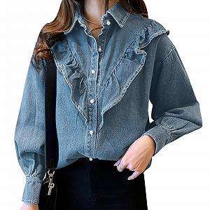 Джинсовая куртка Женская Jeans Jacket Летняя куртка Женская джинсовая куртка Bridal Summer Легкая джинсовая куртка synthetic.ua - Фото 1
