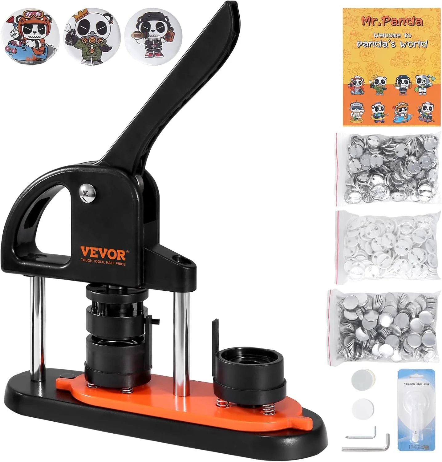 Станок для изготовления значков Vevor JMB-32 / Black, фото №1