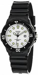 Годинник Casio LRW-200H-7E1 Жіночий Кварцовий Аналоговий Чорний Ремінець з Полімеру - Фото 1