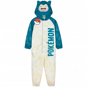 Дитячий дощовий комбінезон Pokemon Pikachu Relaxo Bulbasaur Водонепроникний з підкладкою - Фото 1