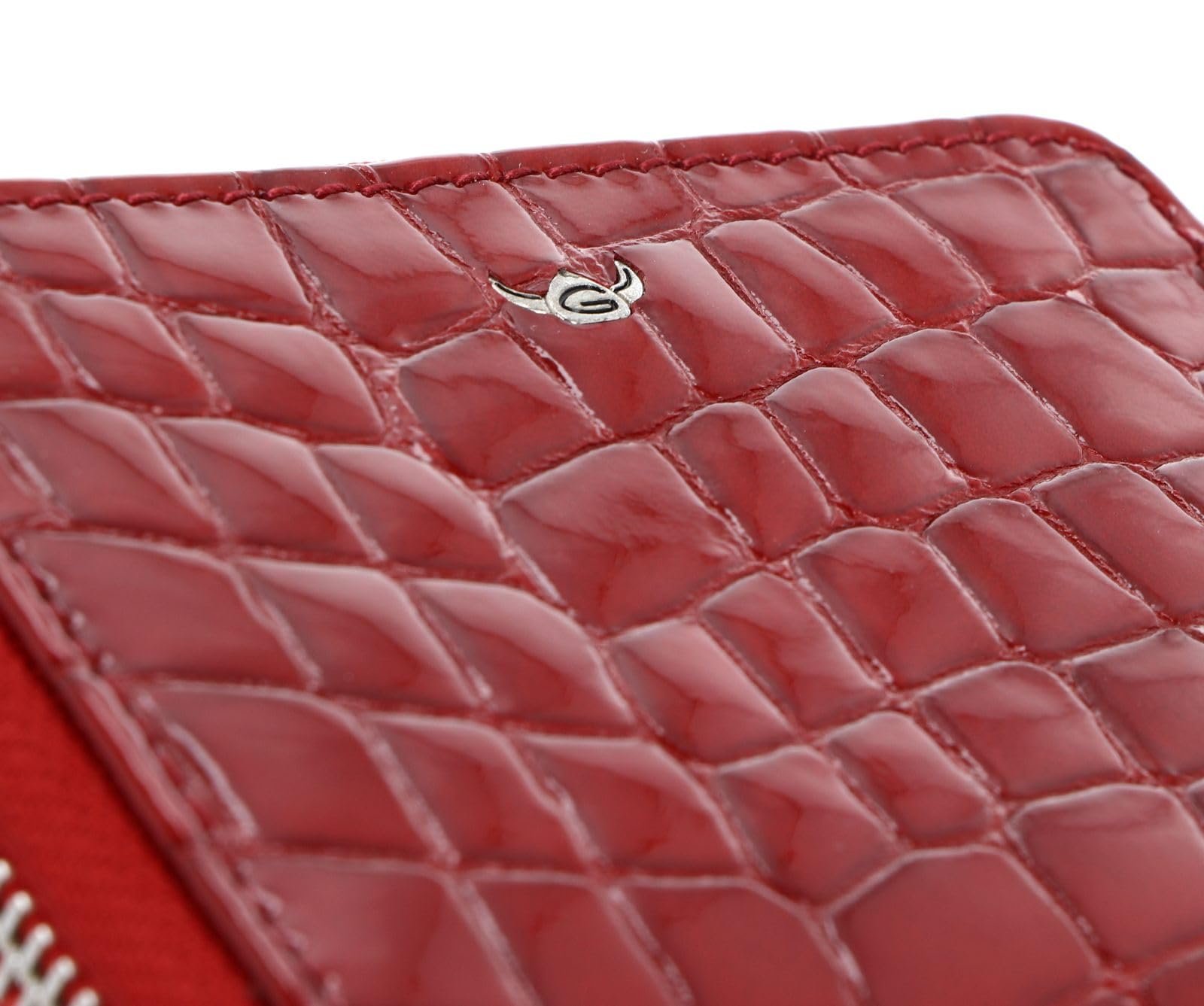 Кошелек на молнии Golden Head Cayenne RFID Protect Cherry, вишневый, RFID кошелек, фото №3