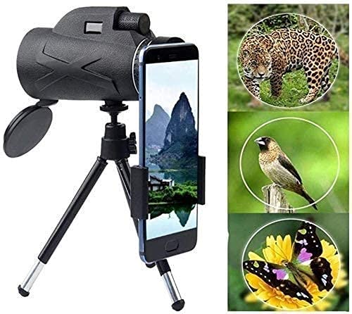 Монокуляр WANWEN Monocular 80 x 100 HD з тримачем для смартфона та штативом, фото №5
