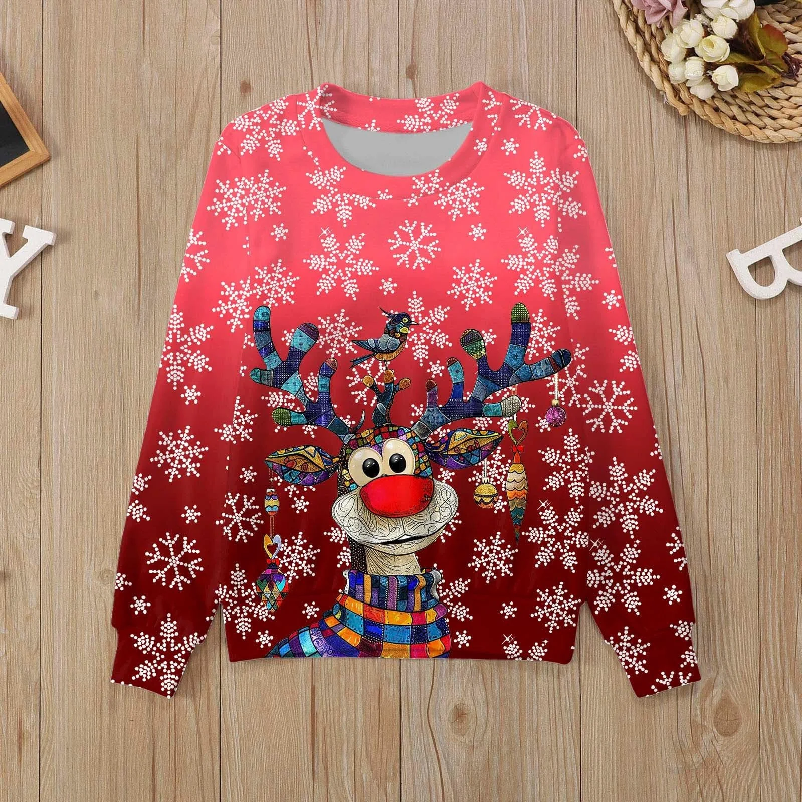 Світшот для дівчинки Різдвяний, фото №4