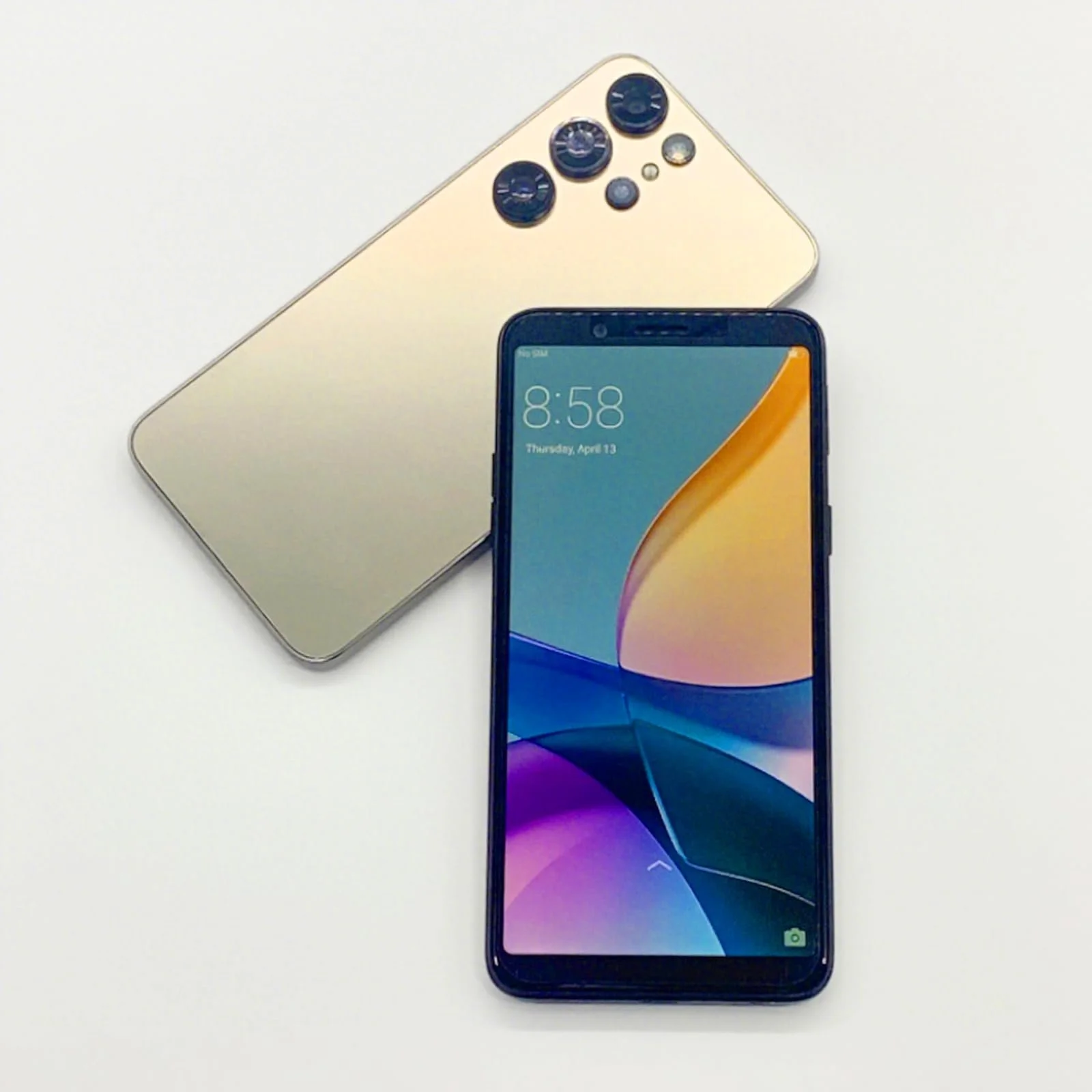 Смартфон 700White 4G LTE 6.0 дюймов 4GB RAM + 64GB ROM 13MP + 16MP 8-Core Silver, фото №3
