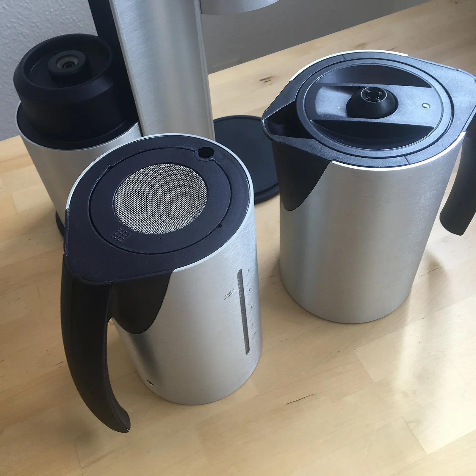 Капельная кофеварка Siemens Porsche Design TC91100 8T алюминий, фото №3