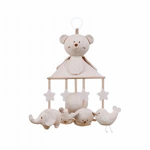 Игрушка Fenteer Baby Mobile с погремушками и музыкальным блоком для подарка с 12 песнями synthetic.ua - Фото 1