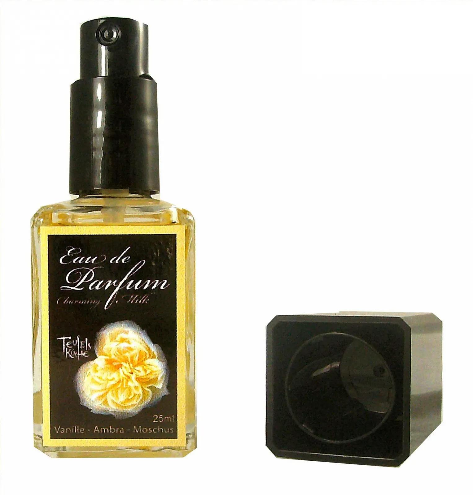 Парфумована вода Charming Milk, Very Vanilla, для жінок, ваніль, амбра, мускус, 25 мл, скляний флакон, фото №2