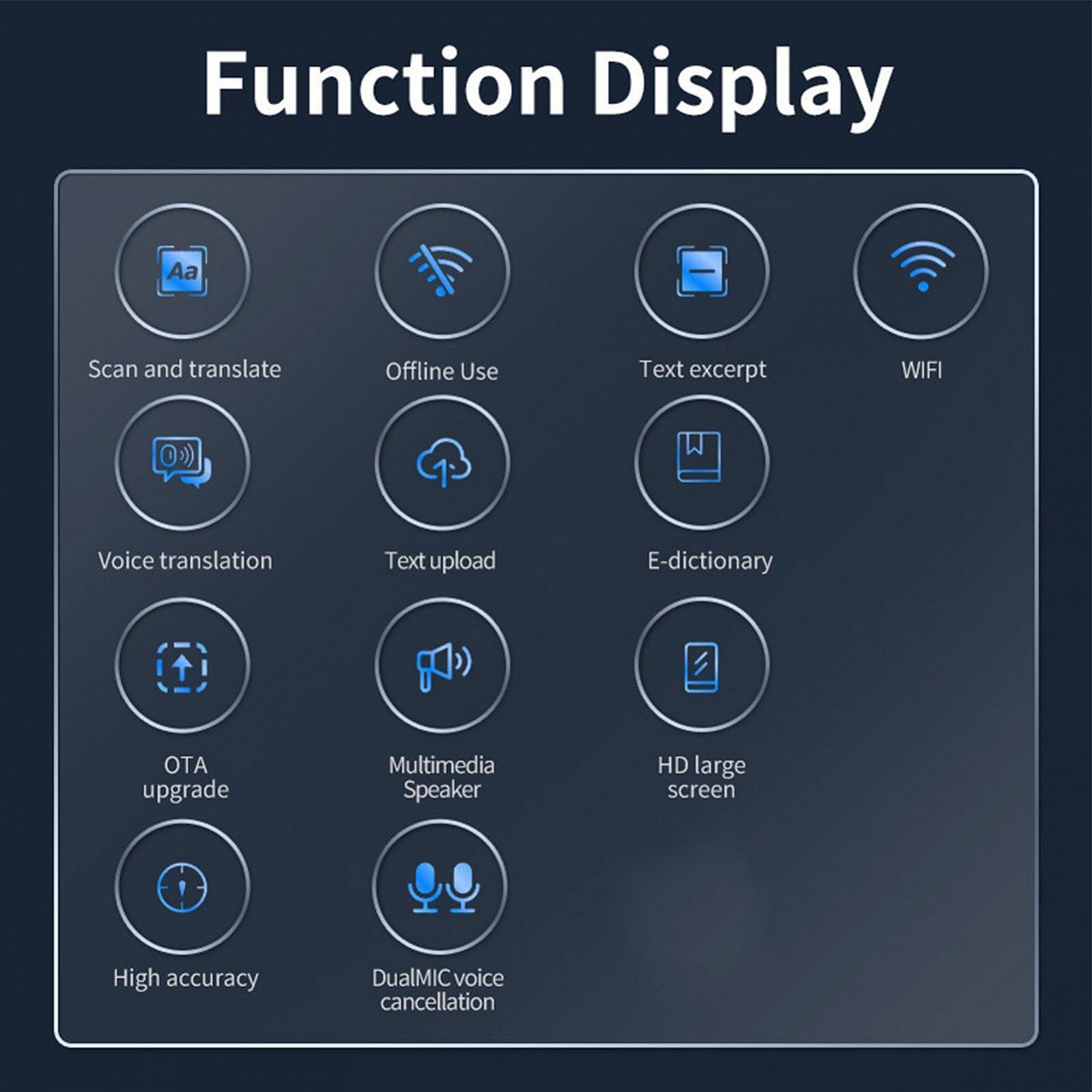 Ручка для сканирования Scan Reader 112 языков Мгновенный переводчик OCR Цифровая, фото №7