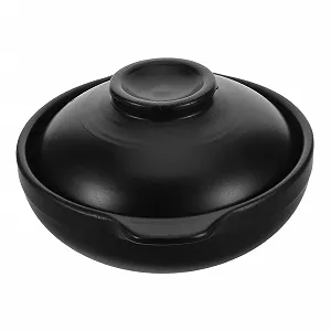 Глиняная кастрюля Cabilock японская керамическая с крышкой термостойкая - Фото 1