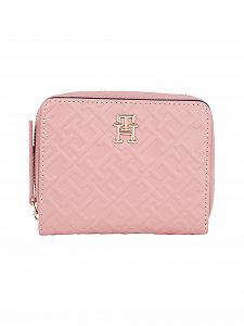 Гаманець Tommy Hilfiger TH Refined Med Mono AW0AW15755 Рожевий (TJ5) - Фото 1