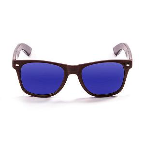 Сонцезахисні окуляри OCEAN Beach Wood Fashion поляризовані темно-бамбукові, темно-бамбукові - Фото 1