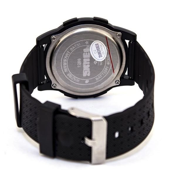 Ручні годинники Skmei 1206 Original Black White 1206BKWT, фото №4