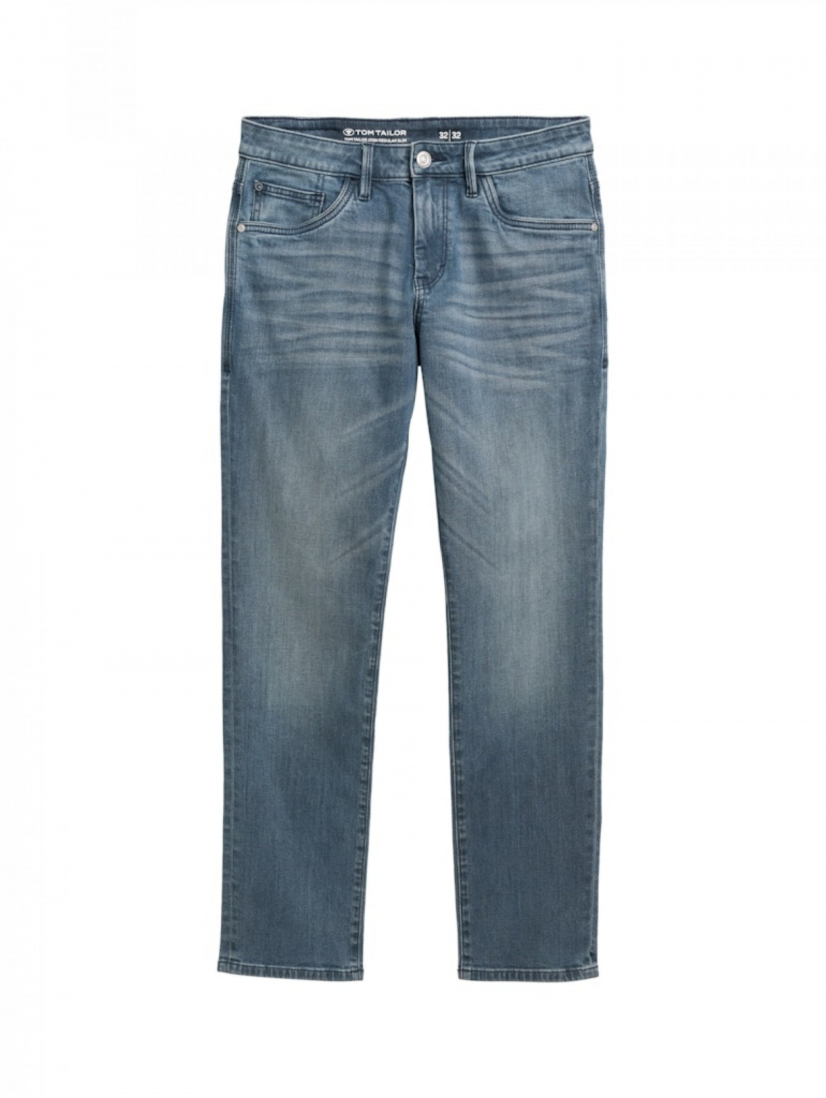 Джинси mens Josh Regular Slim Jeans 1035878-10160 Tom Tailor Синій  XXL, фото №5
