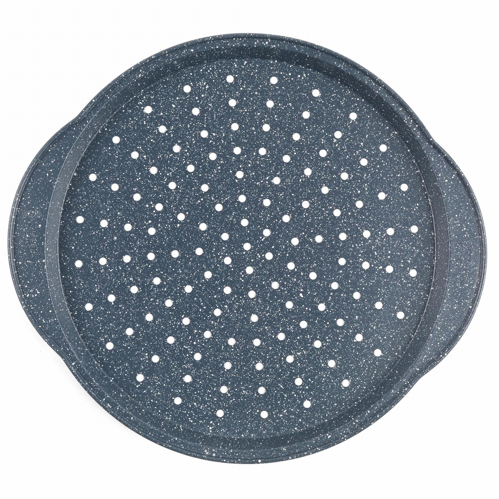 Набір форм для піци Russell Hobbs COMBO-5447 2 шт 37 см вуглецева сталь Blue Marble Nightfall Stone, фото №5