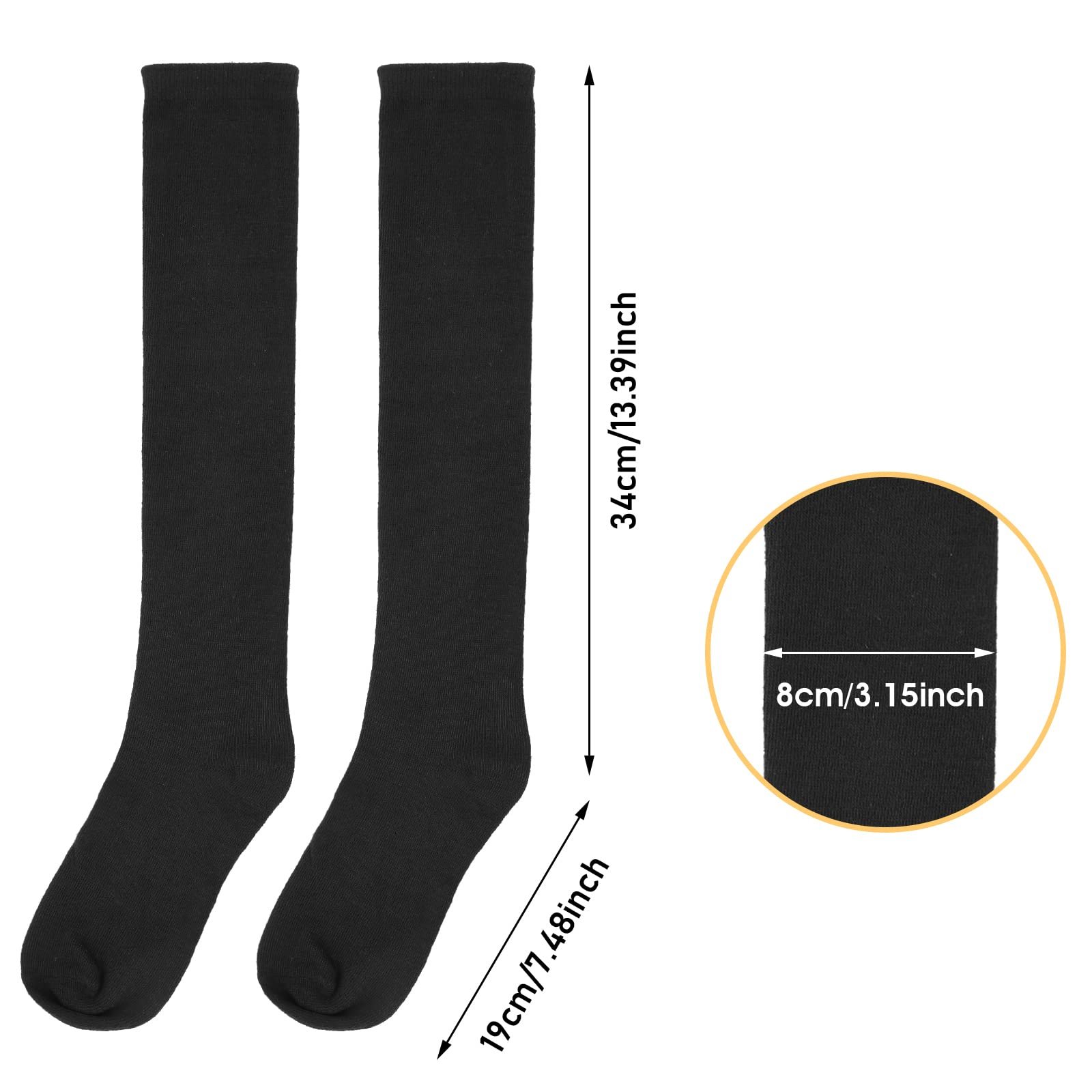 Жіночі бавовняні гольфи Sibba 2 пари, фото №3