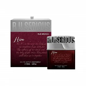 Парфумована вода Afnan Rue Broca R U Serious Him для чоловіків 100 мл synthetic.ua - Фото 1
