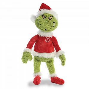 Мягкая игрушка Dr. Seuss Grinch Santa 19" - Фото 1