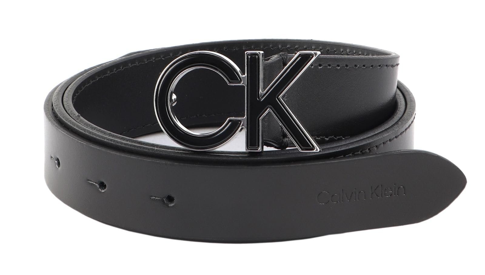Ремень Calvin Klein Re-Lock Inlay Logo 30 мм W80 CK Black, CK Black, W80, фото №1