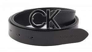 Ремень Calvin Klein Re-Lock Inlay Logo 30 мм W80 CK Black, CK Black, W80 - Фото 1