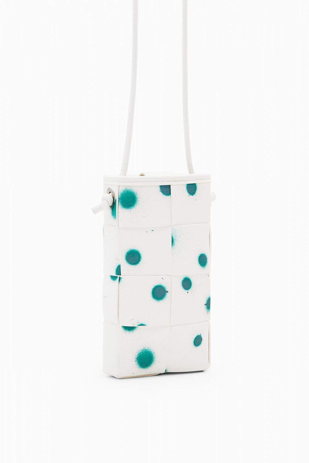 Кошелек-триfold Desigual Mone_New Splatter Bruna Белый, фото №2