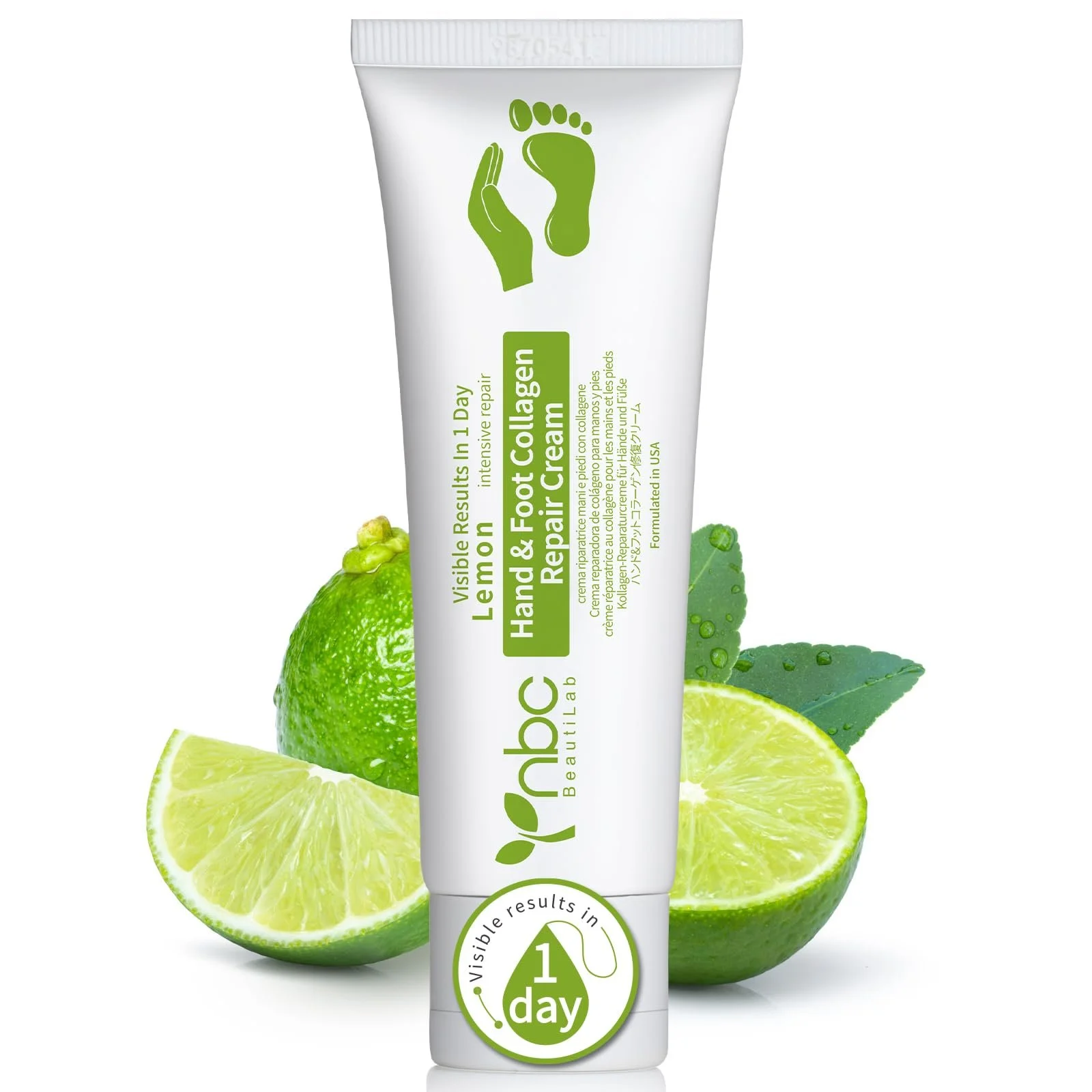 Крем для ног Callus Remover для удаления мозолей глубокое увлажнение и смягчение 80 мл лимон, фото №1