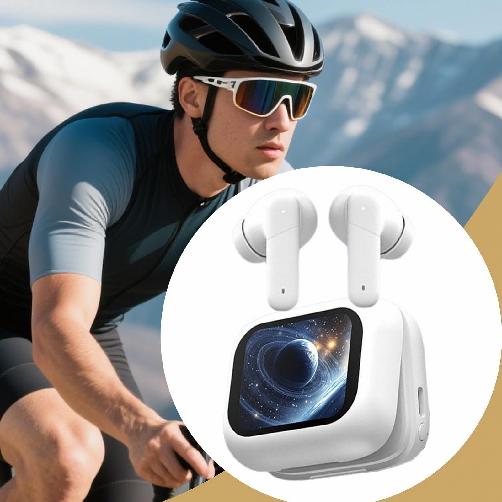 Наушники с AI переводом, устройство шумоподавления с сенсорным LCD экраном, фото №3 Наушники с AI переводом, устройство шумоподавления с сенсорным LCD экраном, фото №3