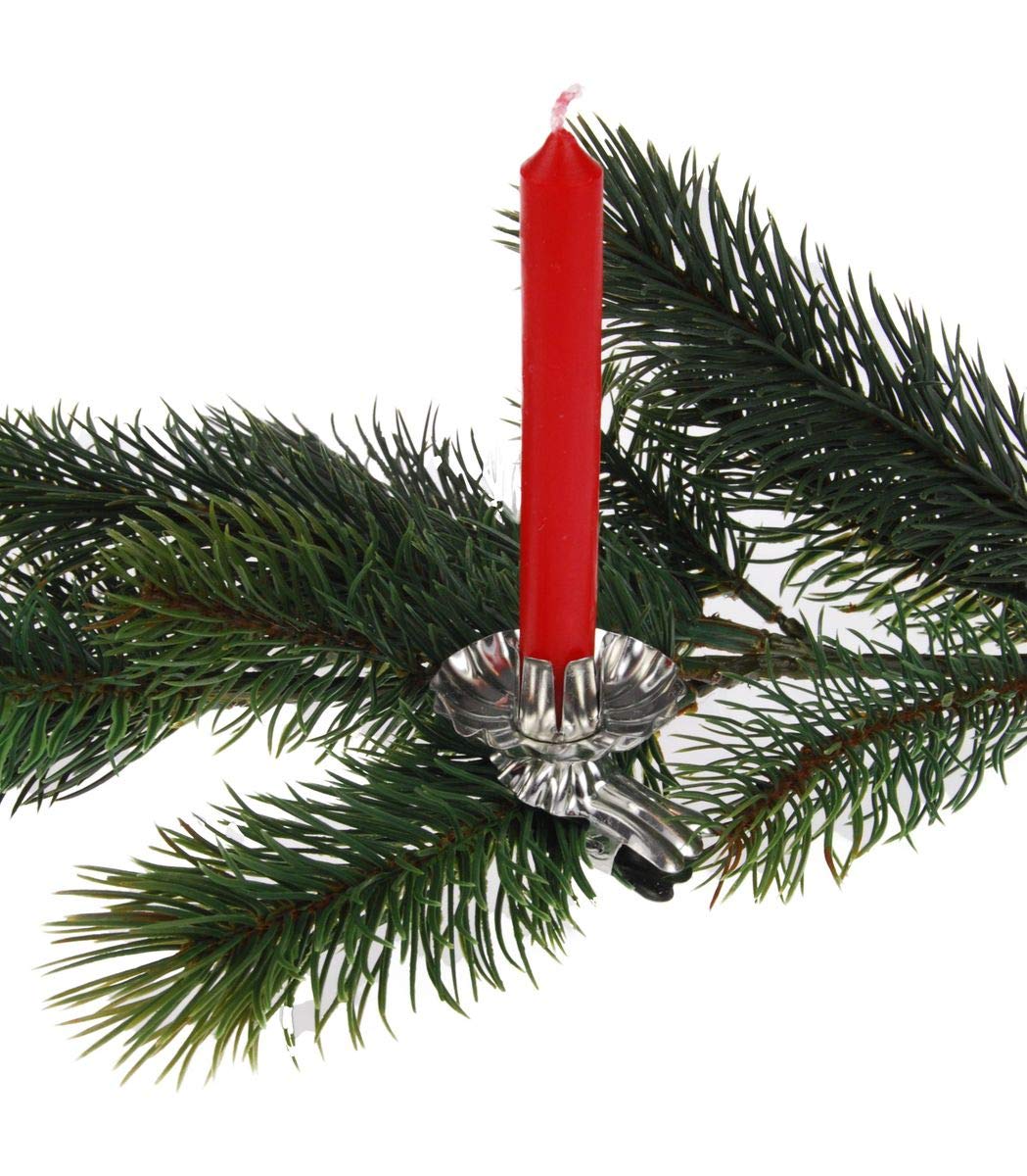 Тримач свічки hdg Tree Clip Comet Tail для різдвяної ялинки Золото Срібло, фото №2