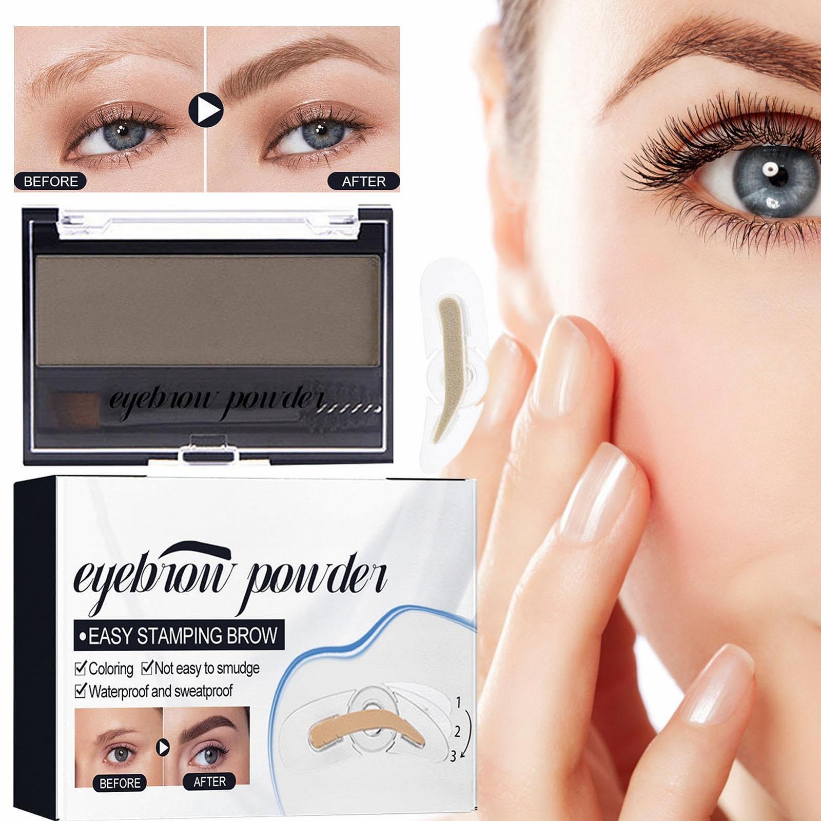 Набор теней для бровей Pratvider Durable Eyebrow Powder для естественного вида, фото №3
