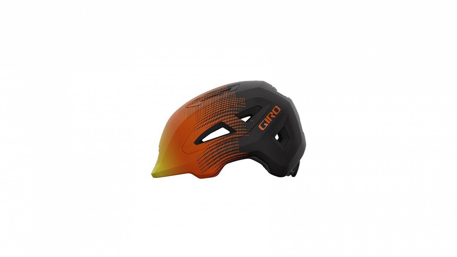 Шлем велосипедный детский Giro Scamp II 2024 Matt Orange/Black, фото №2