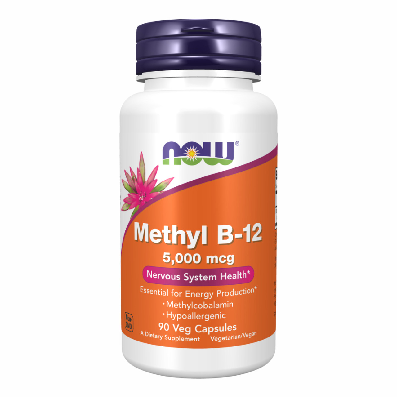Methyl B-12 5,000mcg 90 vcaps, фото №1
