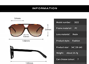 Сонцезахисні окуляри YAMEIZE Прямокутні Ретро Нічного бачення для жінок і чоловіків synthetic.ua - Фото 1