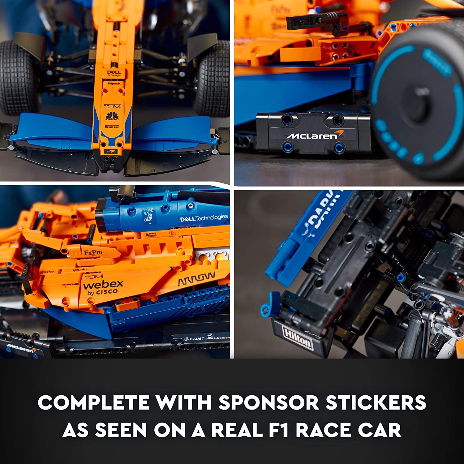 Конструктор Lego Technic Single Seater McLaren Formula 1 2022 42141, фото №6